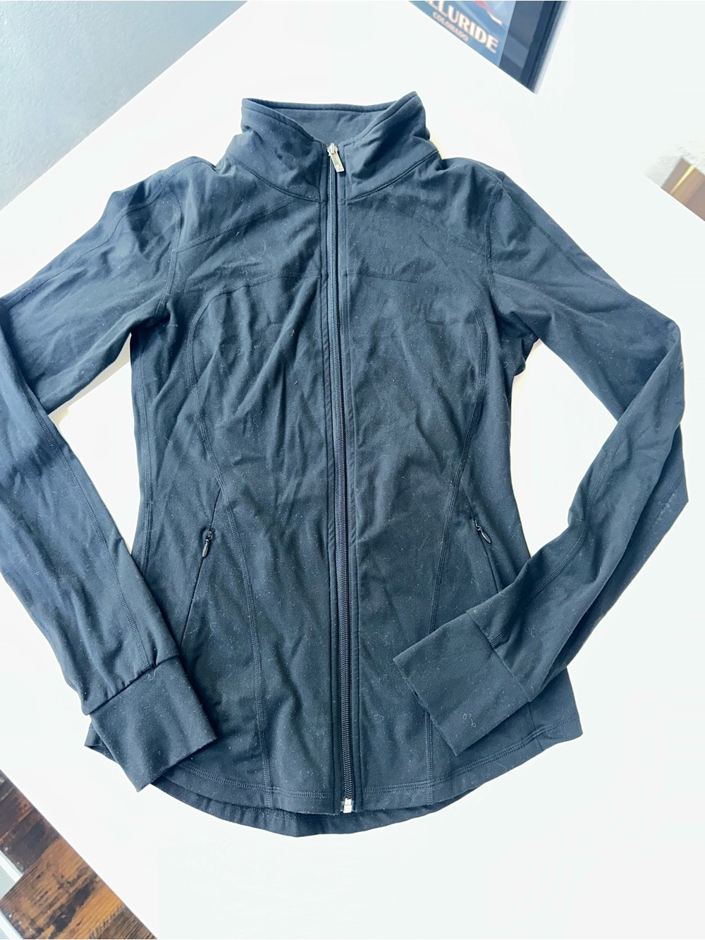 BuffBunny Black Zip-Up Utility Jacket